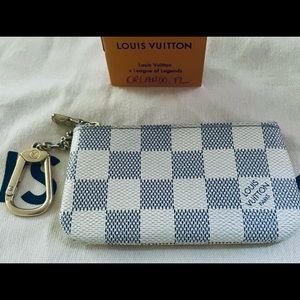 Louis Vuitton Damier Azur Key Pouch